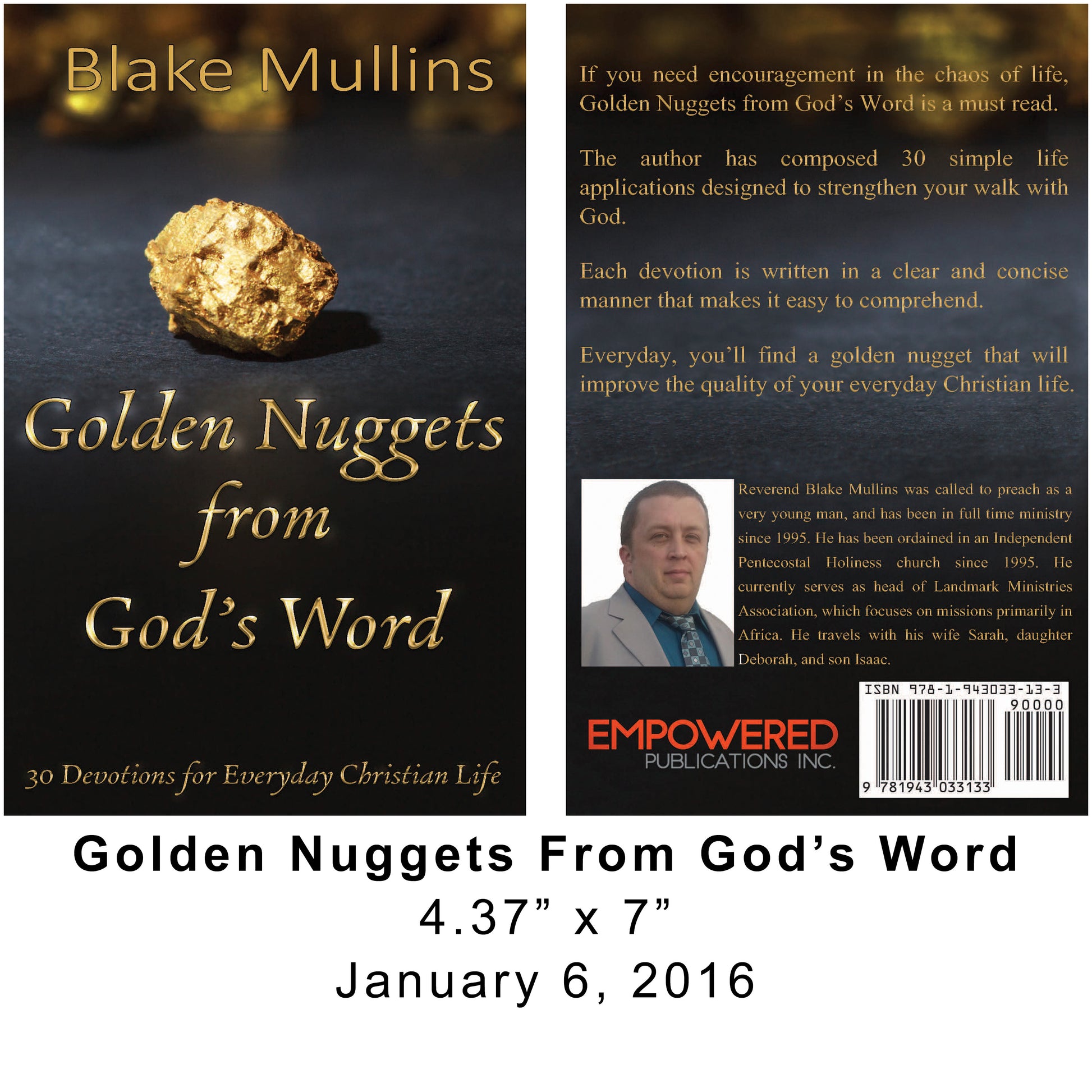 Golden Nuggets from God's Word by Blake Mullins. A 30 day devotional.